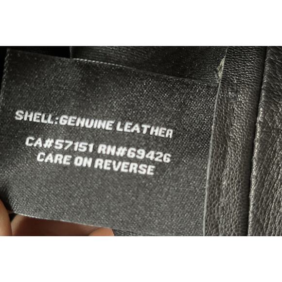 Wilson Woman’s Leather Pants‎ Slim Straight Leg Size 8 NWT - Picture 11 of 14